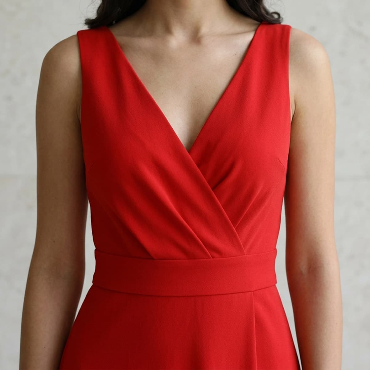 Ladies Casual Long Sleeveless Dress