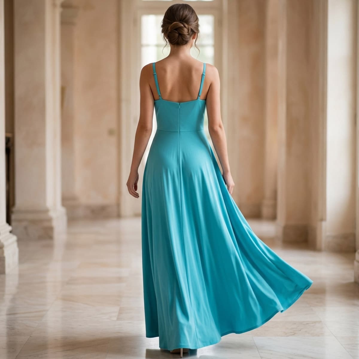 Ladies Casual Long Sleeveless Dress