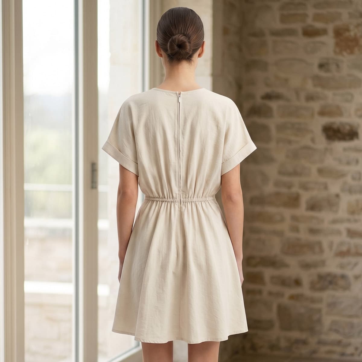 Ladies Plain Short Dress