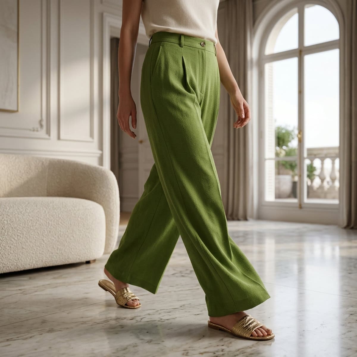 Ladies Casual Pants