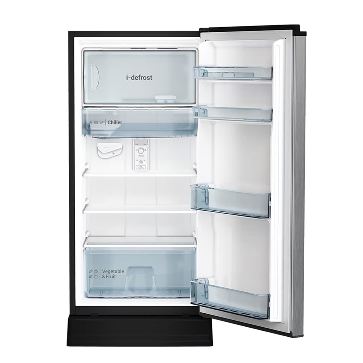 Hitachi Single Door Refrigerator 185L HR1S5188MNPSVGF PSV