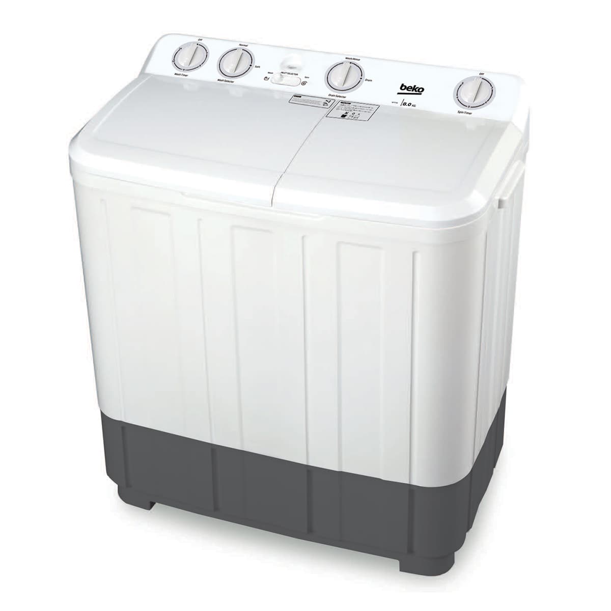 Beko Semi Automatic Washing Machine 10Kg WTT10S