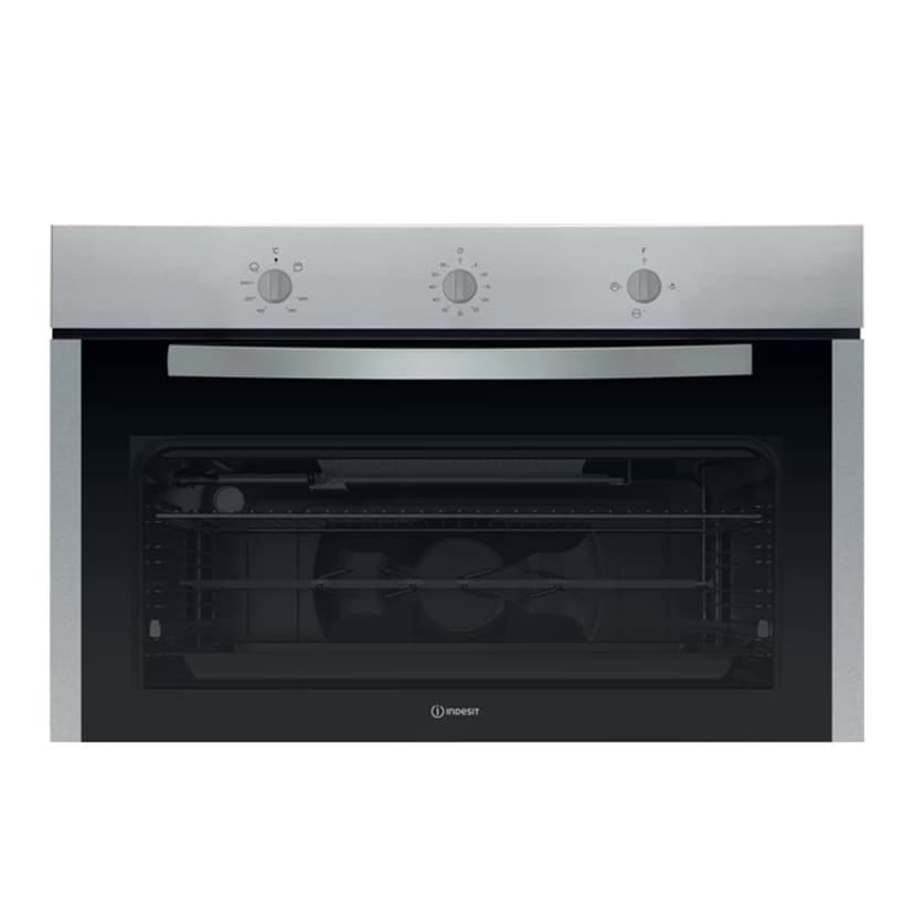 Indesit Built-In Full Gas Oven 90cm Inox
