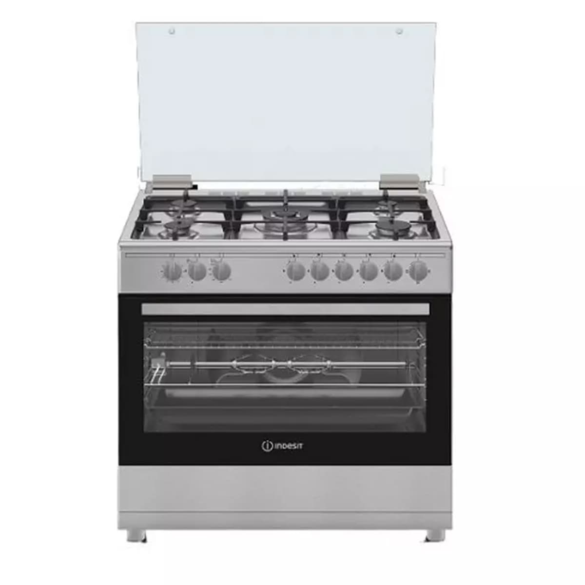 Indesit Maxi Oven Burners 90X60Cm IM9GC1KCX/MEA