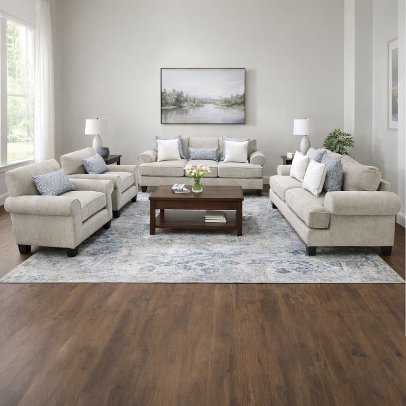 Austin FL Sofa Set 3+2+1+1