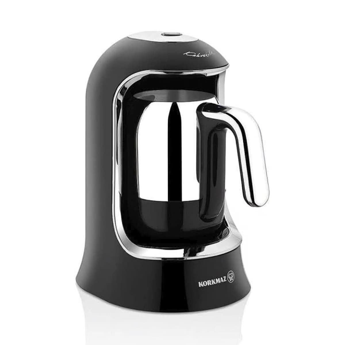 KORKMAZ - Kahvekolik Coffee Maker - Black Chrome