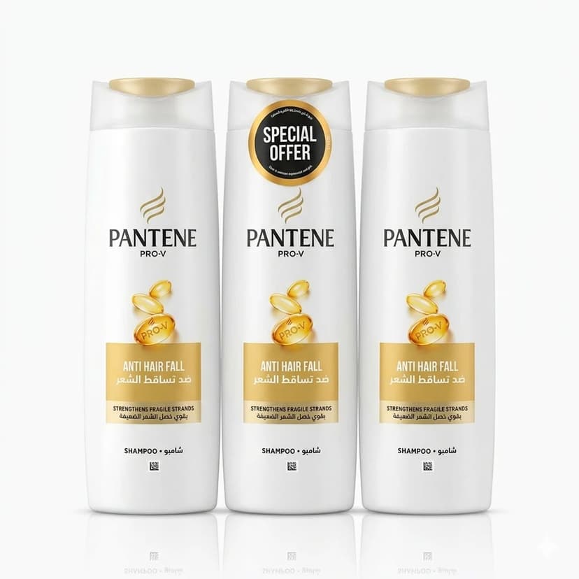 Pantene Hair Fall Shampoo 3x190ml
