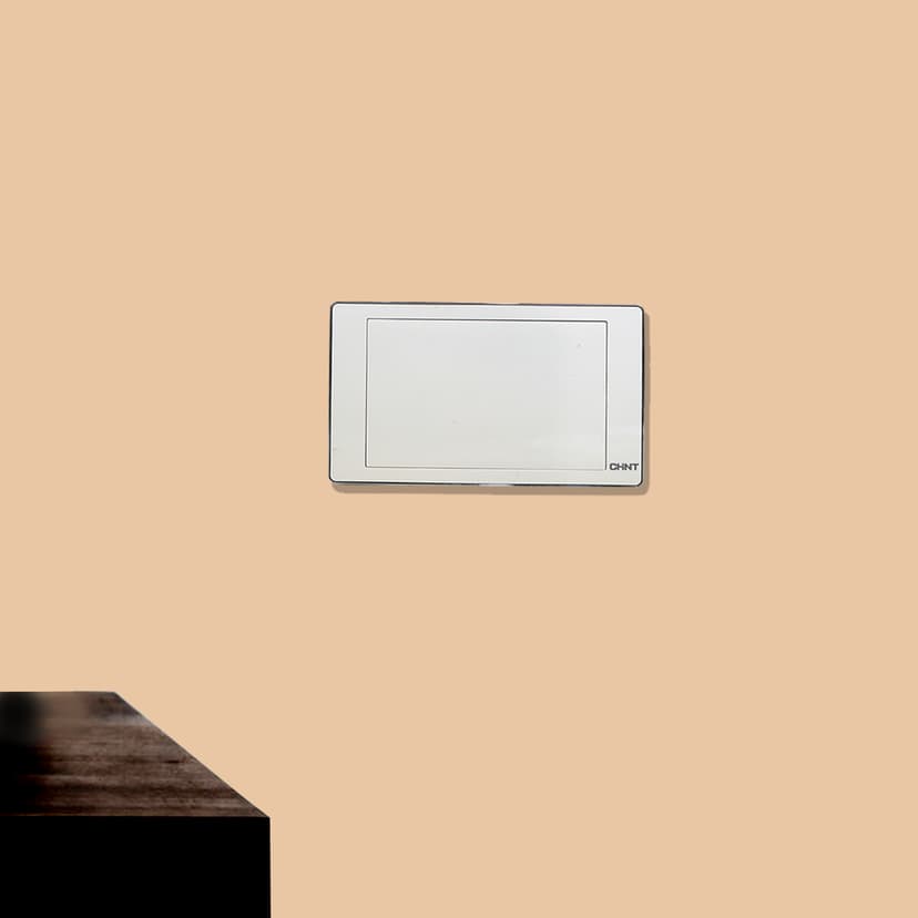 2 Gang Blank Plate 3x6