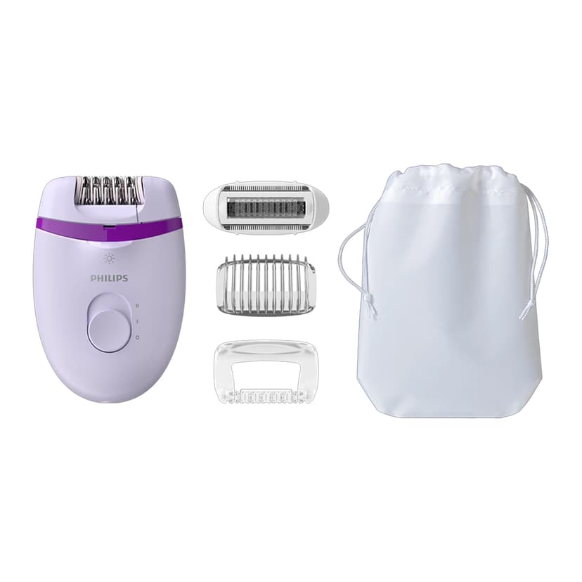Philips Corded Epilator with 4 Attachments
