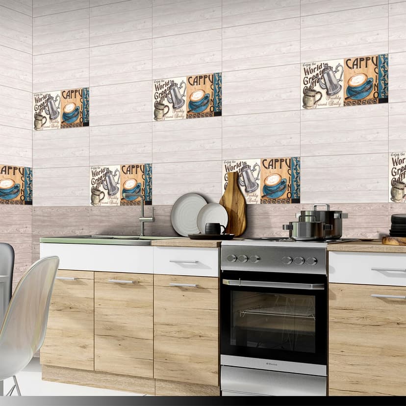 Kitchen Tiles 300x600mm 5 Piece 0.90sqm