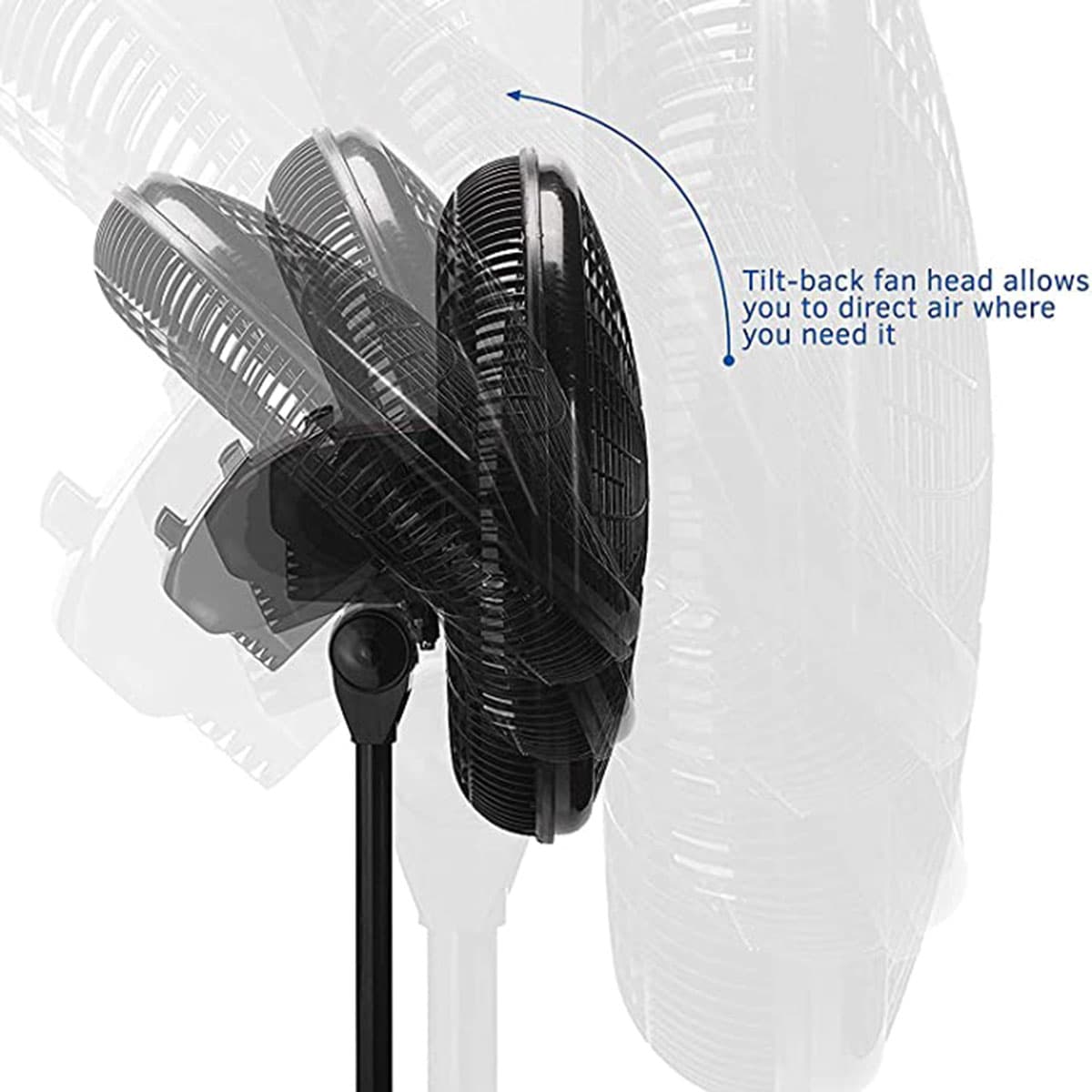 Sonashi Remote Controlled Stand Fan 16Inch - Sf8027