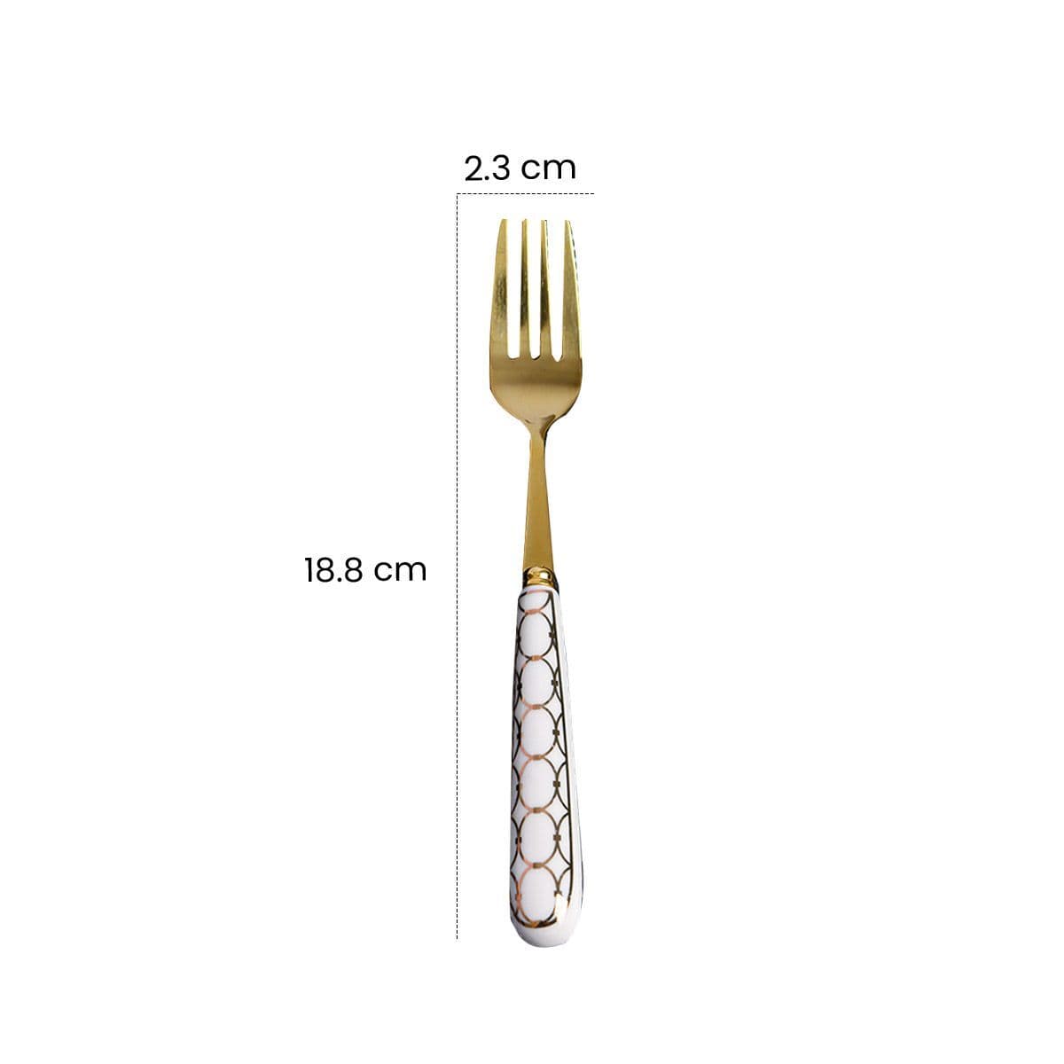Dinner Fork 6 Piece Set 2.3X18.8cm